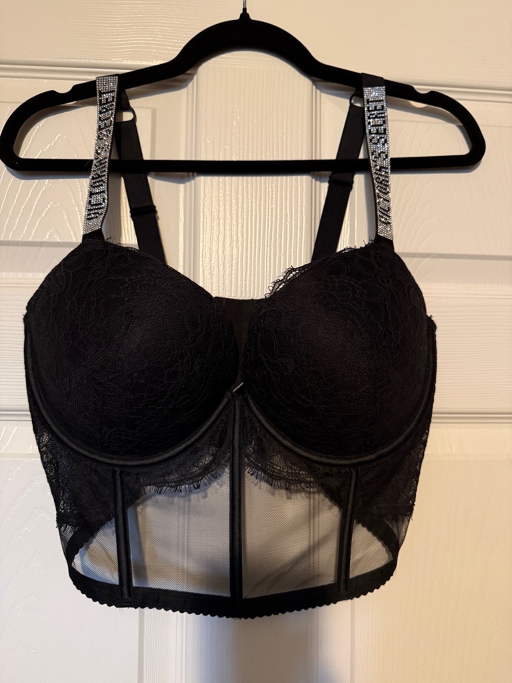 Victoria's Secret Sequin Corset Bra